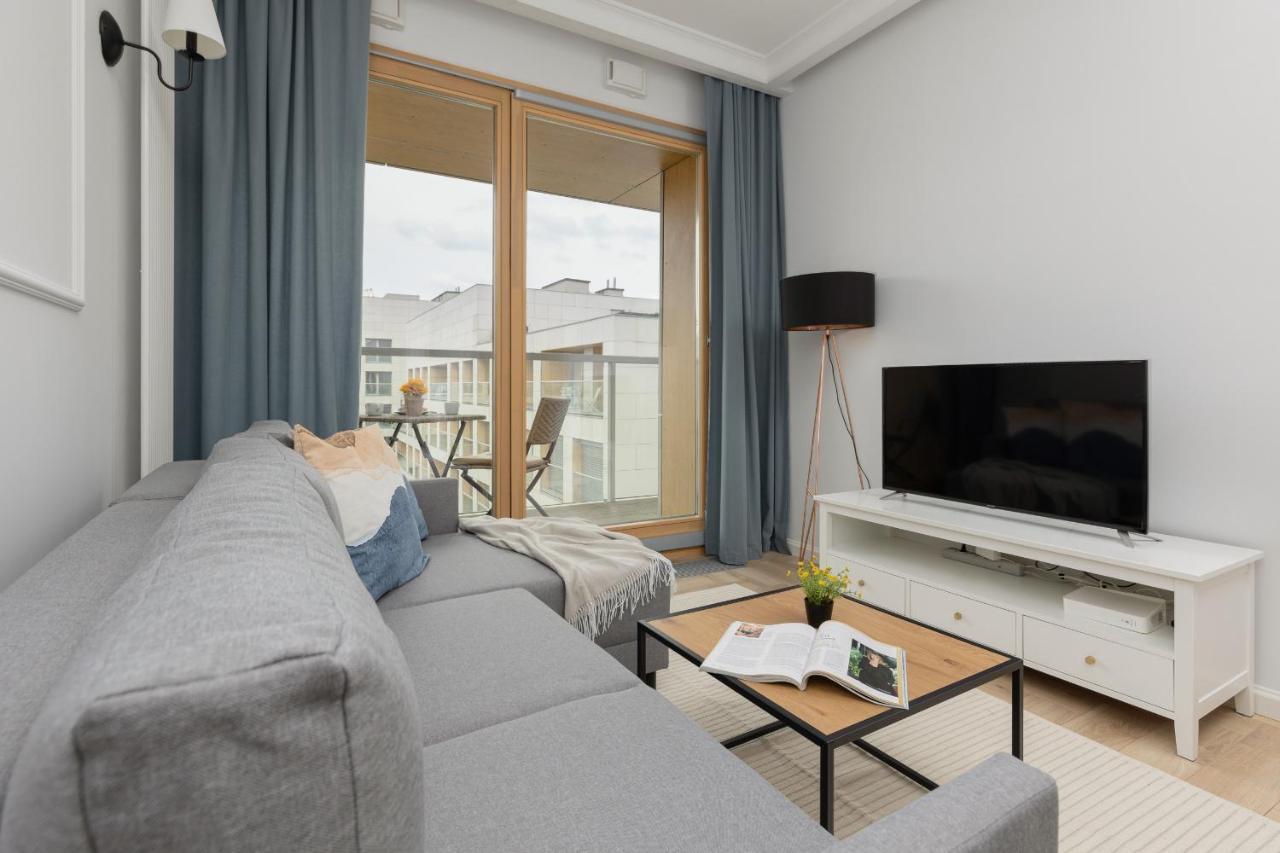 Stylish Apartment Kolejowa & Parking & Balcony By Noclegi Renters Warschau Exterior foto