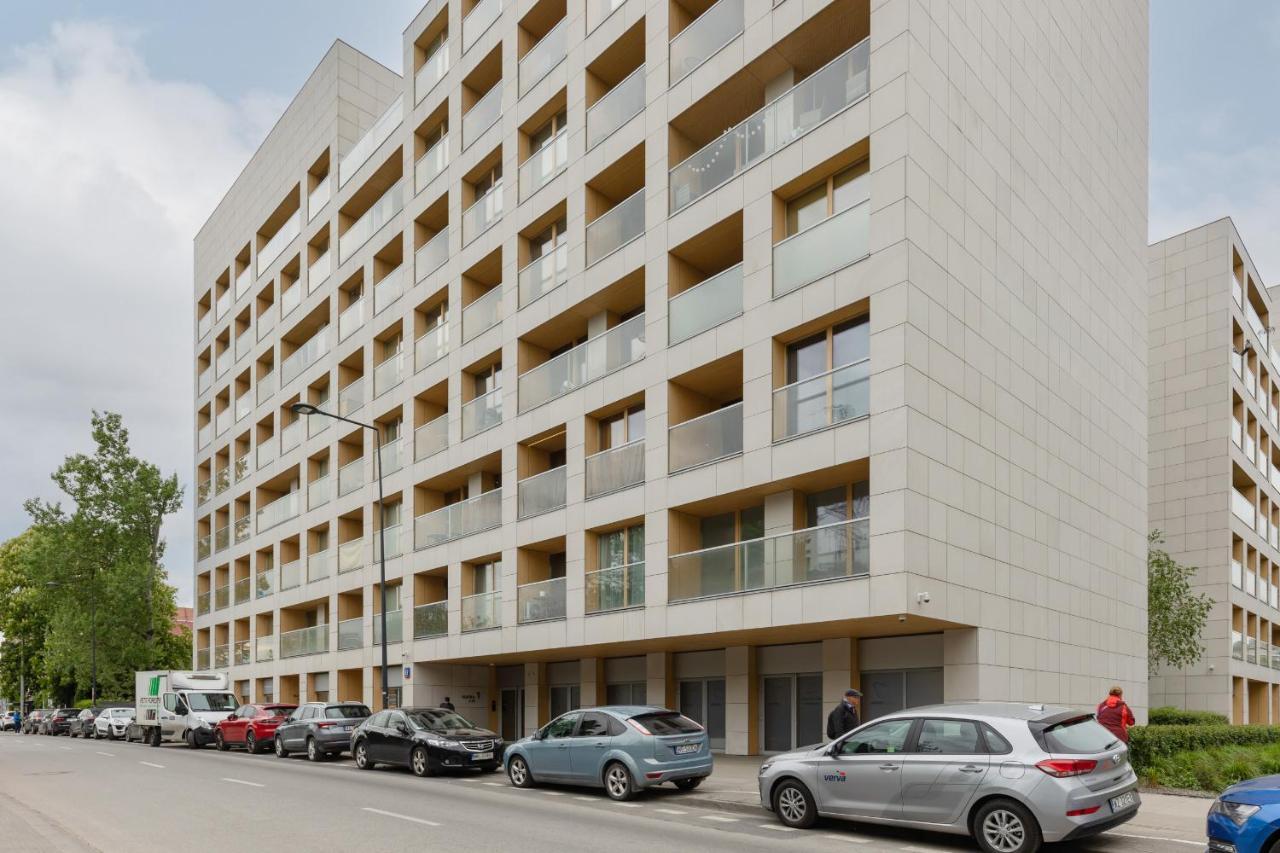 Stylish Apartment Kolejowa & Parking & Balcony By Noclegi Renters Warschau Exterior foto